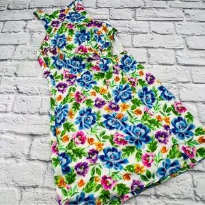 NWT For Love And Lemons XS Mini Dress White Floral Fitted Sheath Cut Out Side